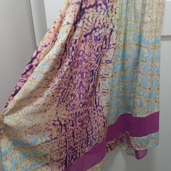 Simply Vera Sundress Multi Pattern Maxi Dress - Picture 5 of 6